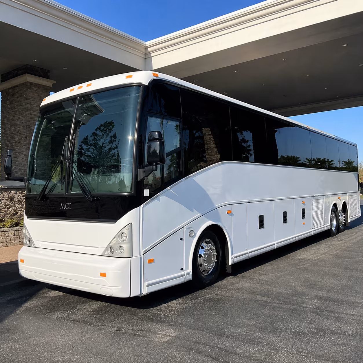 Virginia Beach Airport Shuttle & Transportation party bus exterior