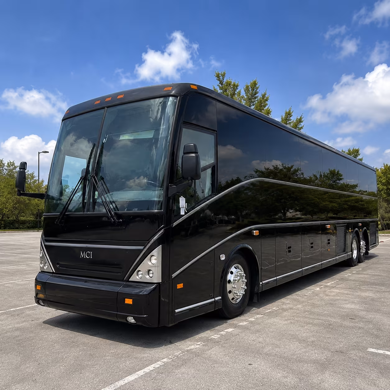 Virginia Beach Airport Shuttle & Transportation party bus exterior
