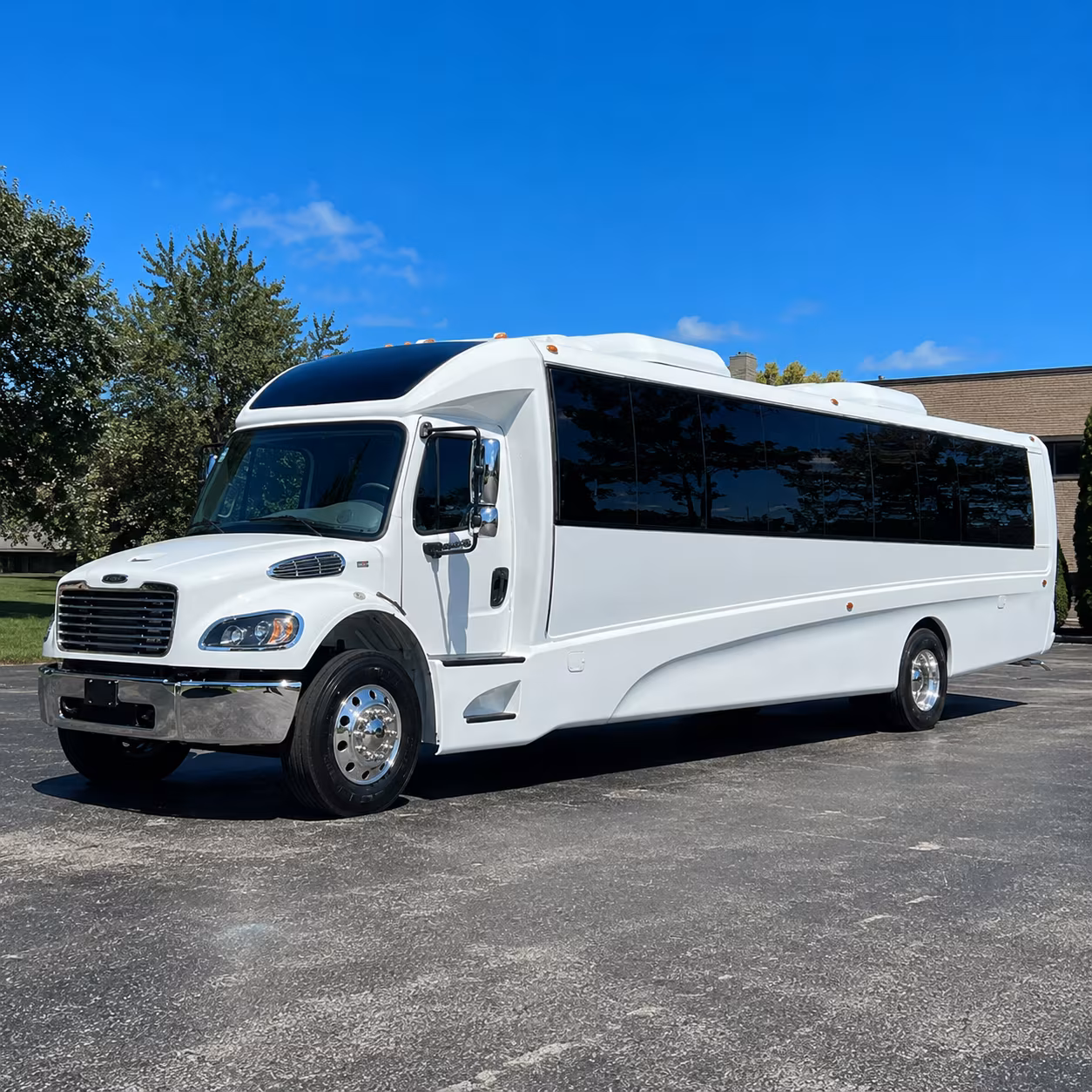 Virginia Beach Airport Shuttle & Transportation party bus exterior