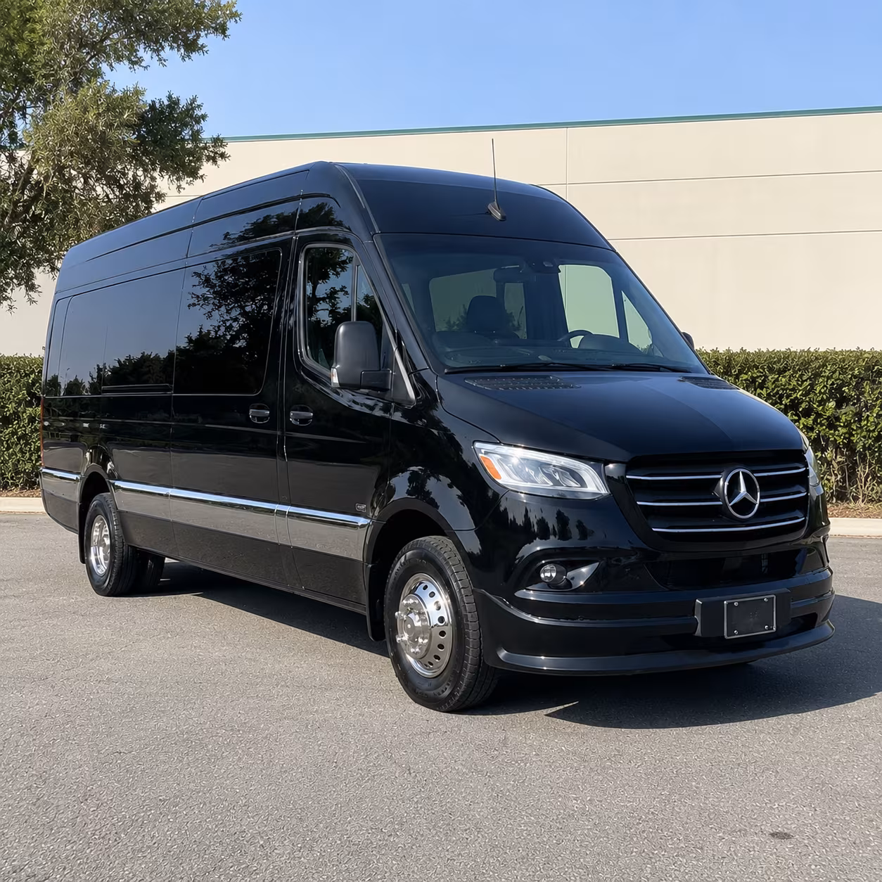 Virginia Beach Corporate Transportation party bus exterior