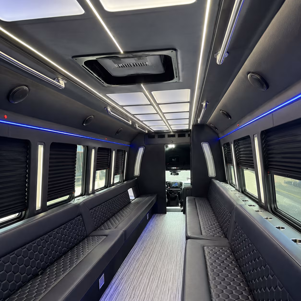 Virginia Beach Private Event Transportation party bus exterior