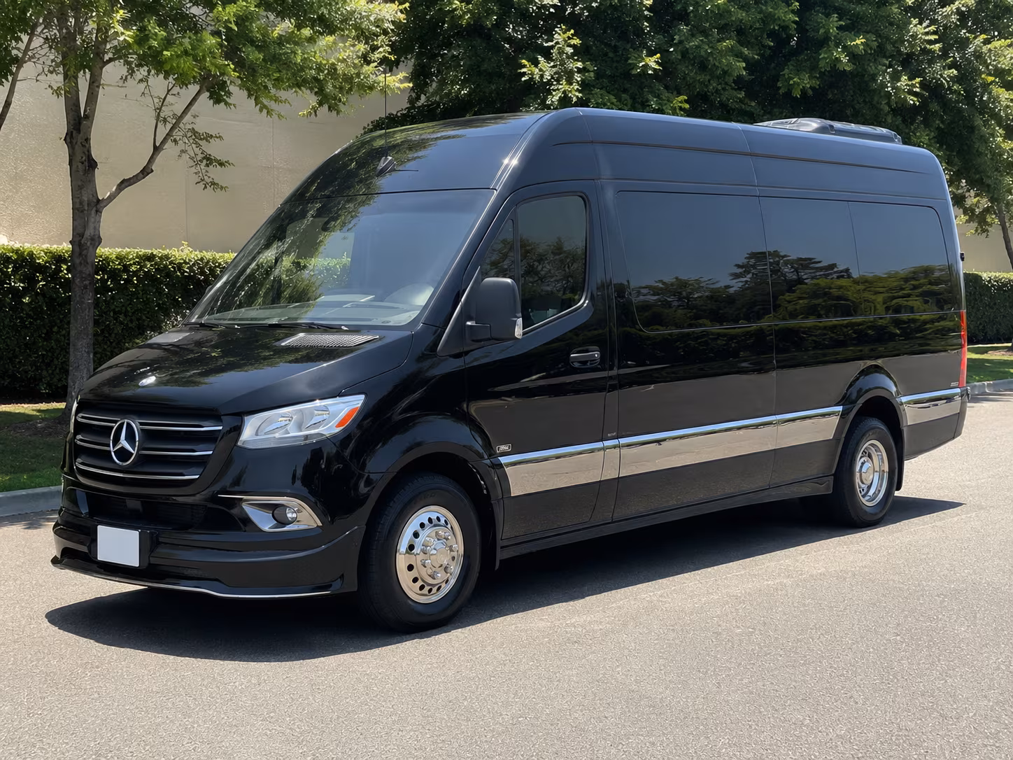 Virginia Beach School Event Transportation party bus exterior