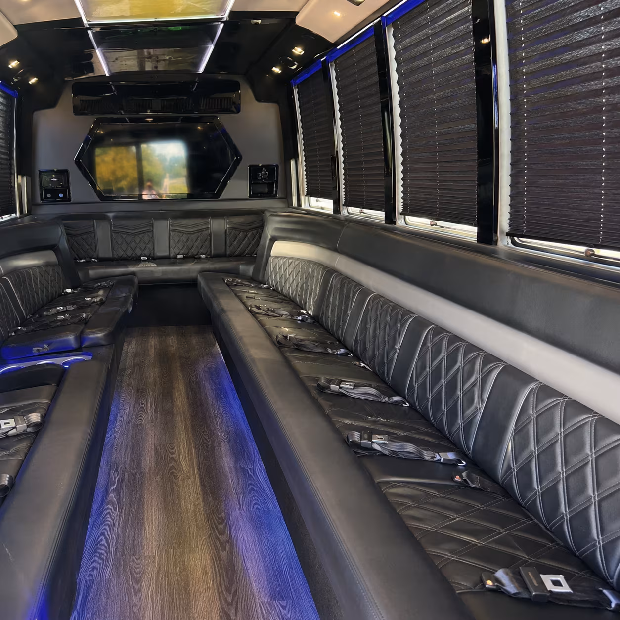 Virginia Beach Winery Tour & Pub Crawl Transportation onboard seating